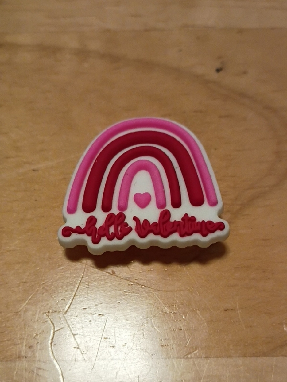 10 for $10 Jibbitz Croc Charms - Rainbow Hello Valentine - New Shoe Charm